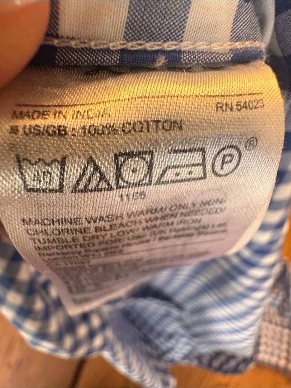 Banana Republic Shirt Mens M Blue Cotton Gingham Grant Preppy Business Casual